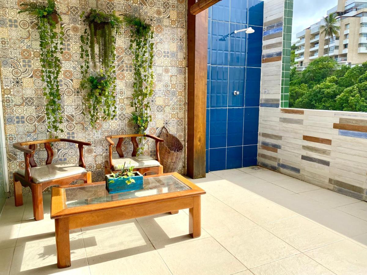 Appartement Cobertura Duplex: piscina, três quartos e beira á mar à Ilhéus Extérieur photo